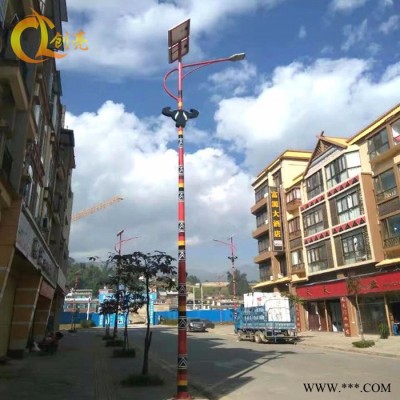 創亮戶外照明CL-15401 民族特色LED路燈 40WLED太陽能路燈 LED太陽能燈 特色太陽能燈 民族風太陽能燈