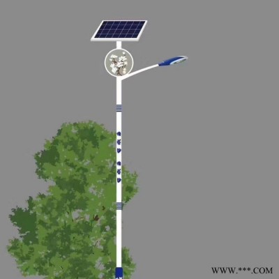 普米瑞005 民族風(fēng)太陽能路燈8米海螺臂40W特色太陽能路燈