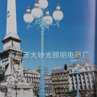 供應生產(chǎn)3.5米庭院燈仿古庭院燈 太陽能照明庭院燈 庭院燈頭