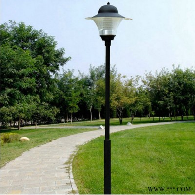 太陽(yáng)能庭院路燈草坪燈led農(nóng)村大門戶外高桿景觀別墅歐式花公園燈 庭院燈