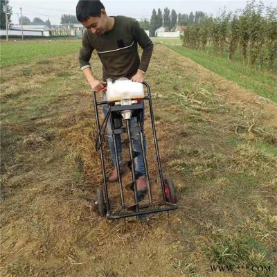 佳鑫機(jī)械  大馬力植樹挖坑機(jī) 汽油便攜式鉆眼機(jī) 太陽能路燈桿鉆孔機(jī)