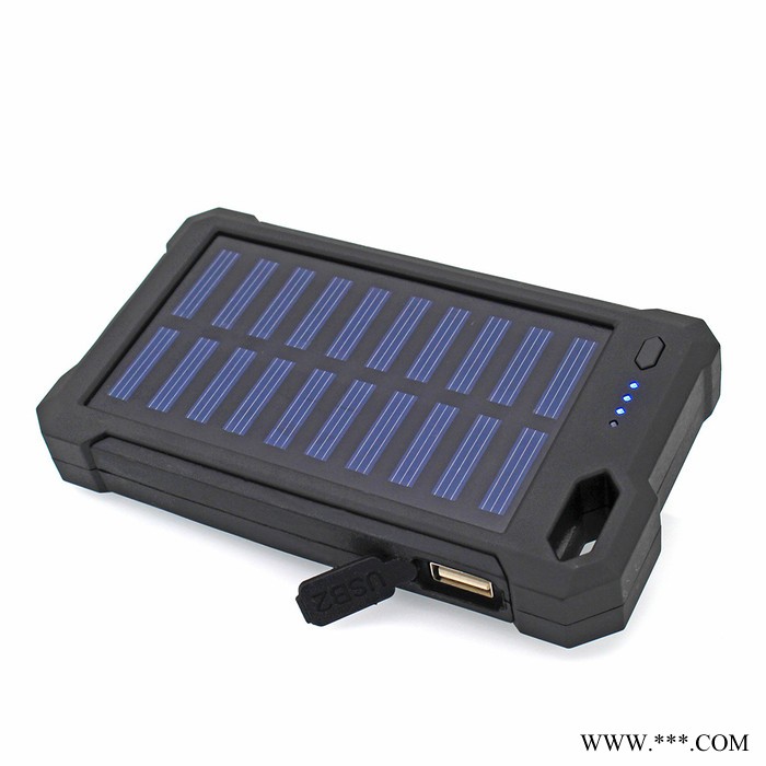 新款太陽能移動電源毫安聚合物電芯三防露營燈通用充電寶
