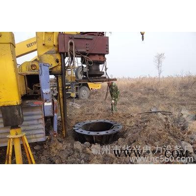 內蒙古赤峰10KV電力鋼桿、鋼管樁基礎及太陽能路燈桿