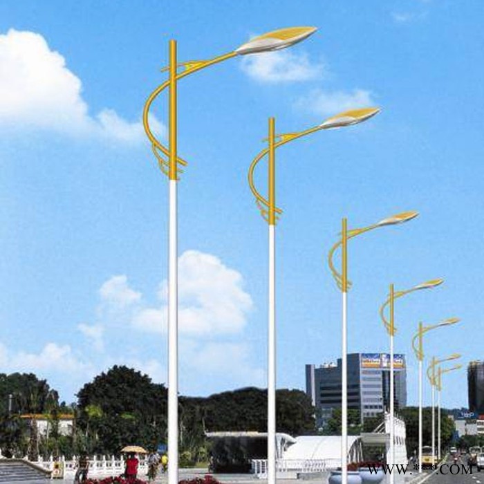 博輝** 新農(nóng)村太陽(yáng)能路燈 自彎臂路燈 LED道路燈 戶(hù)外廣場(chǎng)燈批發(fā)