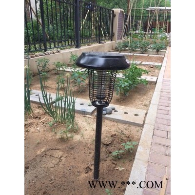 尚科太陽能滅蚊燈_庭院草坪花園小區(qū)電擊式戶外滅蚊燈廠家