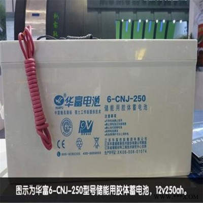 新能源華富膠體蓄電池6-GFM-24 12V24AH太陽能路燈監(jiān)控設備儲能蓄電池 華富蓄電池