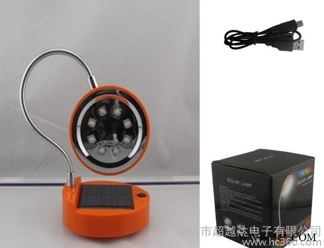 LED太陽能臺燈，太陽能燈