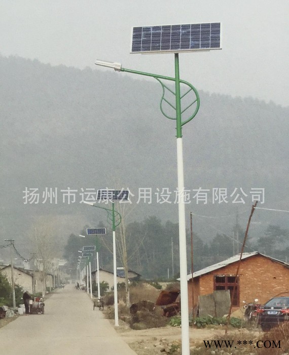 戶外太陽能路燈 農村20W30W太陽能路燈 led6米太陽能路燈桿
