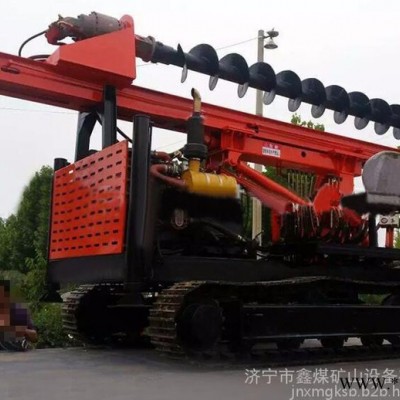 履帶式太陽能光伏打樁機  光伏打樁機 光伏電站履帶式打樁機 廠家