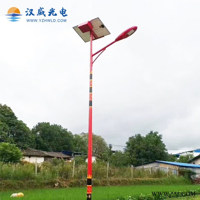 名族風太陽能路燈 印花名族特色太陽能路燈定制 特色民族路燈