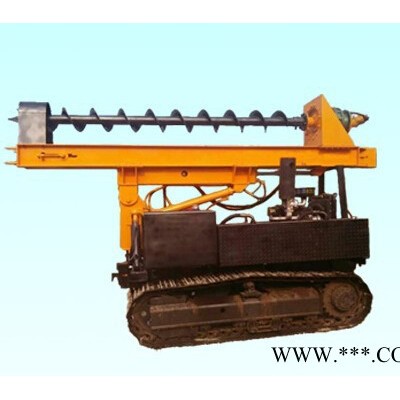 履帶式全液壓光伏打樁機(jī)