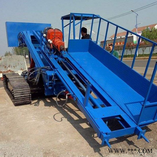 冠宇 現(xiàn)貨銷售 履帶護(hù)坡錨固鉆機(jī) 履帶光伏打樁機(jī)