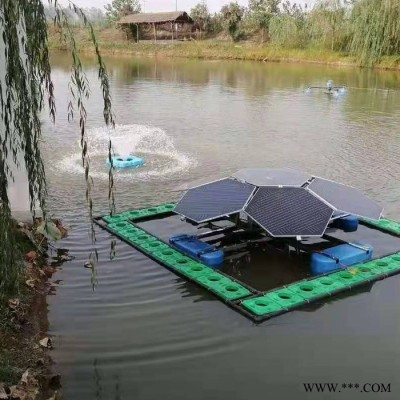 綠博斯LBSSUN-PQ 太陽能噴泉曝氣機 太陽能曝氣機 噴泉曝氣機 河道曝氣機 光伏曝氣機