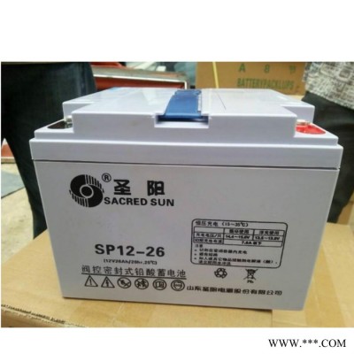 機房鉛酸免維護應急電源12V65AH圣陽6GFM-65蓄電池廠家