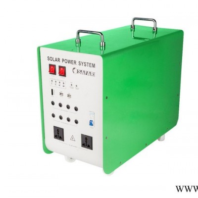 JCNS-121000 太陽能發電系統，1000W正弦波逆變器丨家庭太陽能照明設備丨室外便捷太陽能發電系統丨廠家自產自銷