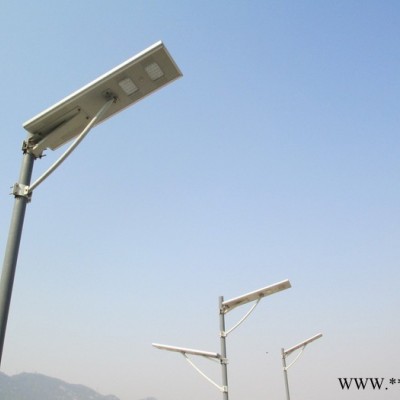 廣西太陽能路燈，鴻泰HT-40W一體化太陽能路燈，新農(nóng)村太陽能路燈開拓者，鋰電池太陽能路燈感應(yīng)頭