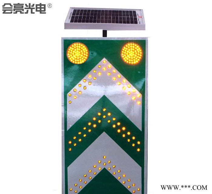 蓄電池太陽(yáng)能直行標(biāo)志牌 LED閃光導(dǎo)向標(biāo) 陰雨天專用施工牌