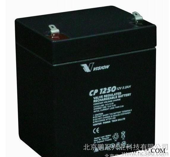 VISION蓄電池CP12120 三瑞蓄電池12V12AH風力發電儲能用電瓶