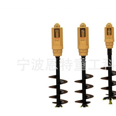 樹坑鉆土機螺旋鉆驅(qū)動頭 勾機鉆 挖土鉆 風(fēng)力發(fā)電鉆眼機 螺旋鉆廠家