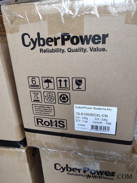 天津供應cyberpowerOLS2000ECRTXL2U-LI 碩天2kwUPS電源48v鋰電池ups備用電源