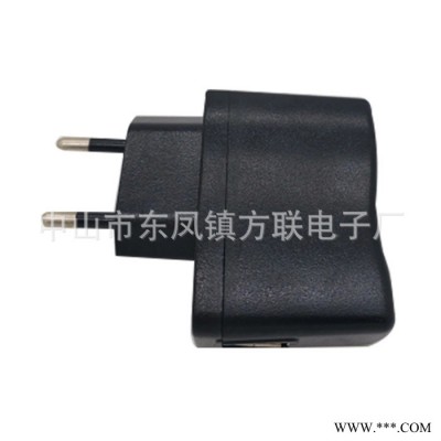 廠家直供  5V1000mA 18650鋰電池充電器 USB充電器 帶轉燈 方聯電子廠