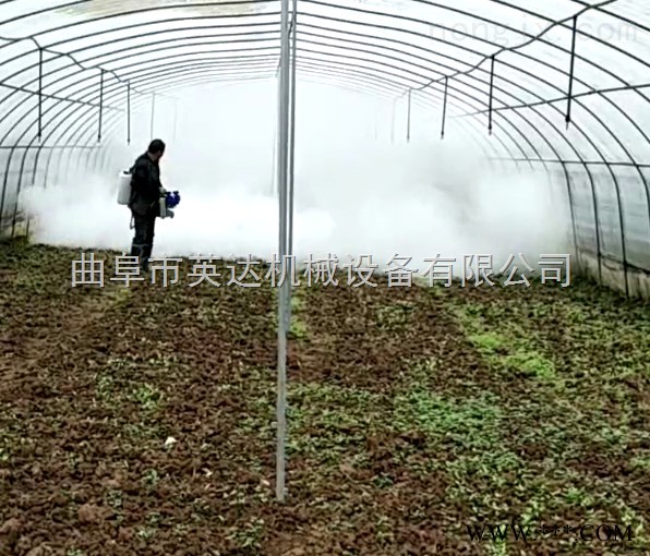 鋰電池?zé)熿F機 蔬菜大棚殺蟲機 手持彌霧機——英達英達機械