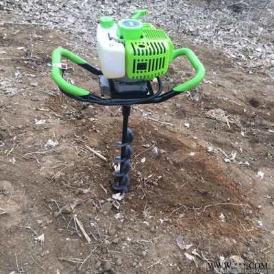 畜牧圍欄打坑機 光伏發(fā)電打樁鉆坑機 啟航手提打洞機價格