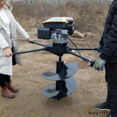 佳鑫太陽能光伏打樁挖坑機(jī)  80直徑大型后置式螺旋挖坑機(jī) 園林植樹挖坑鉆眼機(jī)價(jià)格