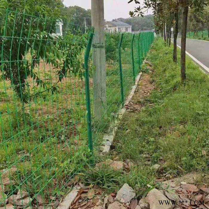 雙邊浸塑護欄網養殖果園光伏波浪鐵絲網園林圍網