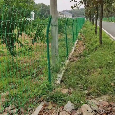 雙邊浸塑護欄網養殖果園光伏波浪鐵絲網園林圍網