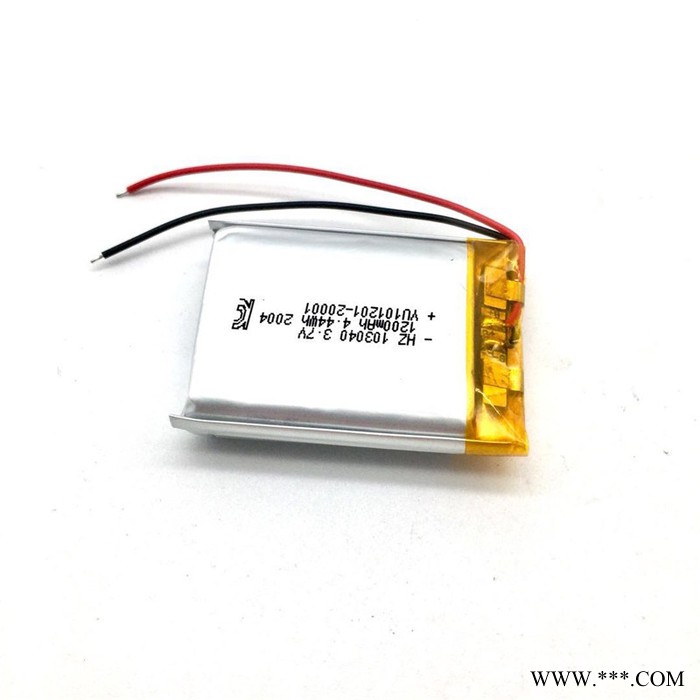 KC UN38.3 MSDS IEC62133認(rèn)證3.7v聚合物鋰電池103040-1200mah藍(lán)牙耳機(jī)音箱按摩器
