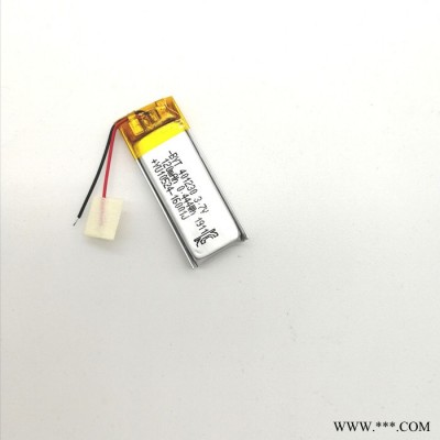 KC認(rèn)證3.7v聚合物鋰電池401230-120mah手環(huán)智能穿戴藍(lán)牙音箱藍(lán)牙耳機(jī)
