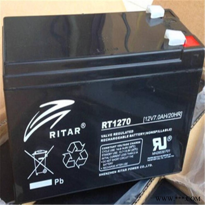 瑞達RITAR蓄電池RT12120 12V12AH/20HR機房配電室 UPS蓄電池 EPS直流屏電池 太陽能光伏發電
