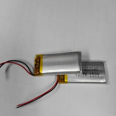 **爆款頭戴式藍(lán)牙耳機(jī)聚合物鋰電池602040 LED光源鋰電池