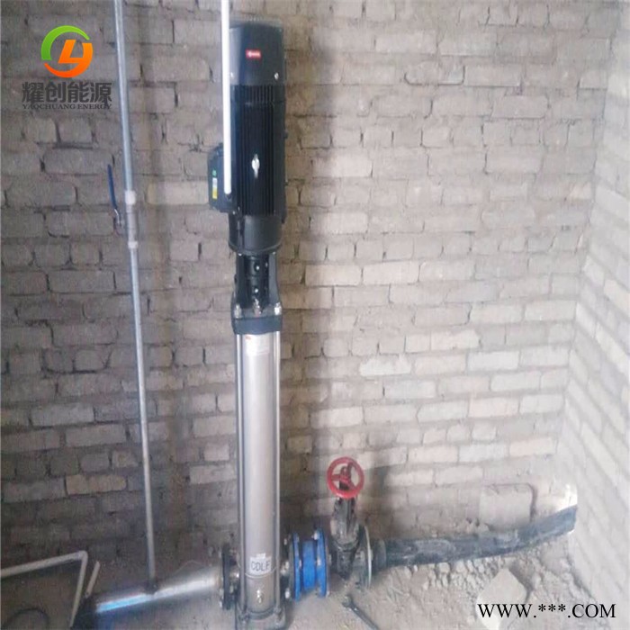 耀創能源YC-W 9.5KW光伏發電光伏水泵7.5KW太陽能光伏水泵揚程120米，流量10方/時