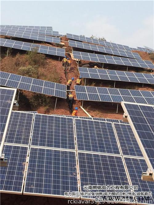 德宏光伏施工、云南朔銘電力、光伏施工設備