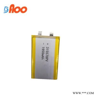 高品質(zhì) 聚合物鋰電池 3.7V  315578PV 1950mAh 充電電池