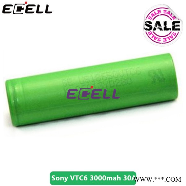 新浦貨索尼Sony vtc6 3000mah 18650鋰電池 索尼vtc6 30A放電