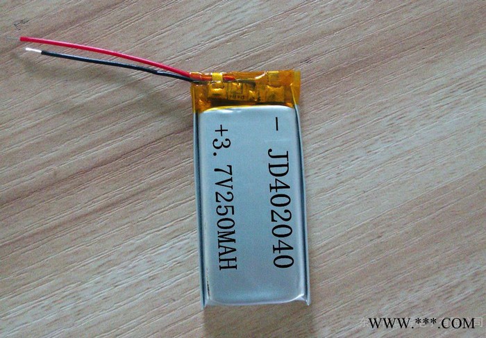 供應藍牙音箱聚合物鋰電池802040-600mah