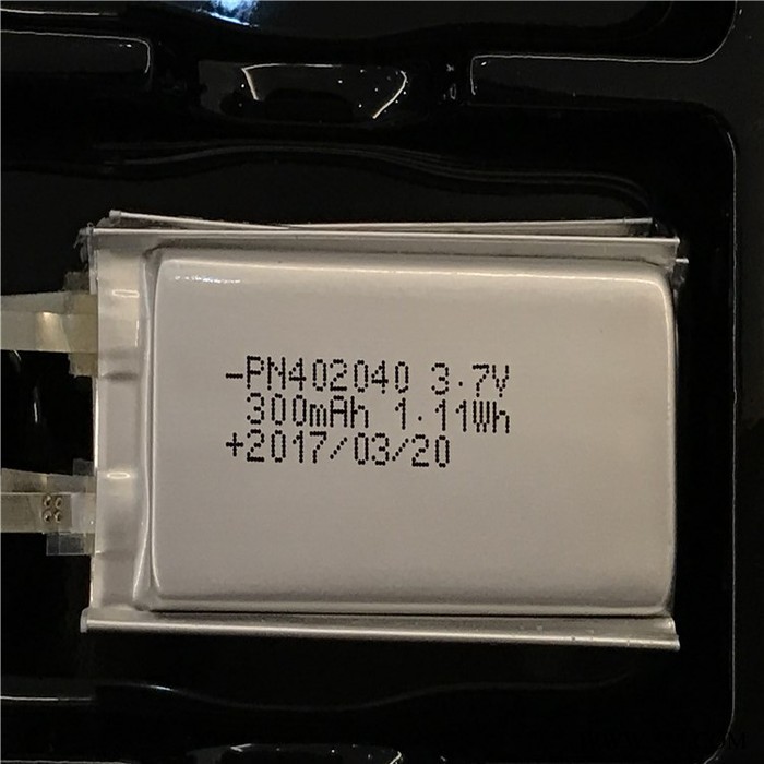 品諾能源耐高溫聚合物鋰電池502030-250MAH通過UN38.3，FCC,CE，等UL認證