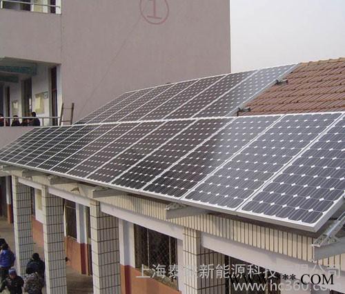泰聯(lián)5KW上海地區(qū)居民屋頂太陽(yáng)能光伏電站系統(tǒng)工程