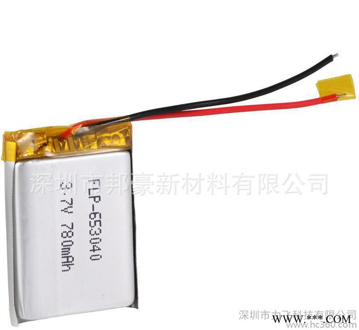 3.7V 780mAh 鋰電池 鋰聚合物電池 藍(lán)牙充電電池