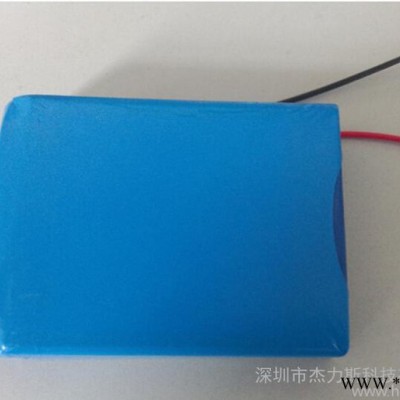 杰力斯 供應(yīng) 強(qiáng)光探照燈專用聚合物鋰電池組12V/5000mAh