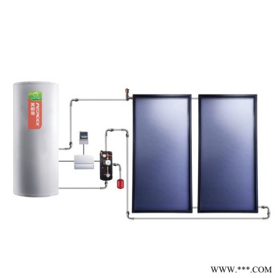 美格瑞100-500L分體承壓型太陽能熱水器，別墅分體式太陽能熱水器