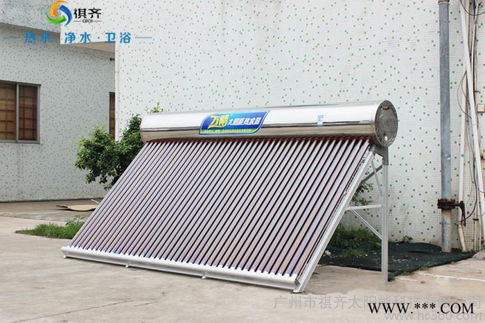 不銹鋼太陽能批發(fā)，萬晴太陽能熱水器