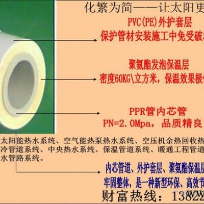 供應驪陽保溫管、太陽能熱水器、空氣能