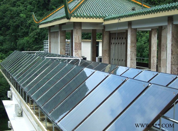 定制工業(yè)熱水大型太陽(yáng)能平板熱水工程