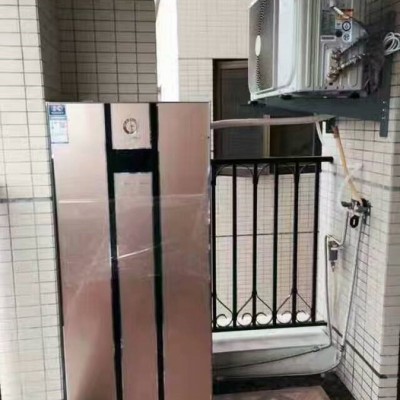 紐恩泰空氣能熱水器，即開即有、出水快、水溫恒定、安全節(jié)能熱水改造