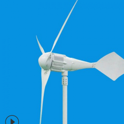 廠家銷售1000W24V48V96v風力發(fā)電機三葉五葉款鋁機殼純銅線圈風能