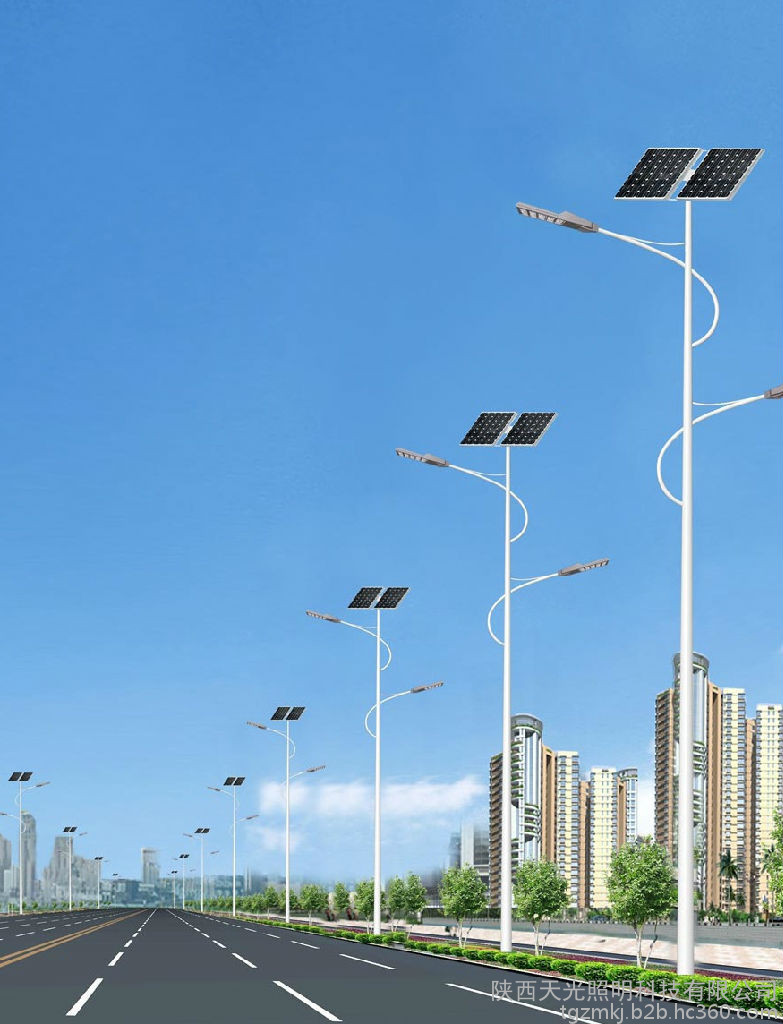 天光照明 普通太陽能路燈 仿古太陽能路燈 小型太陽能路燈廠家